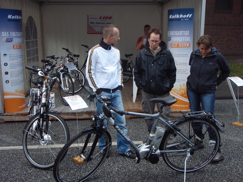 Fahrradsternfahrt Hamburg 350
